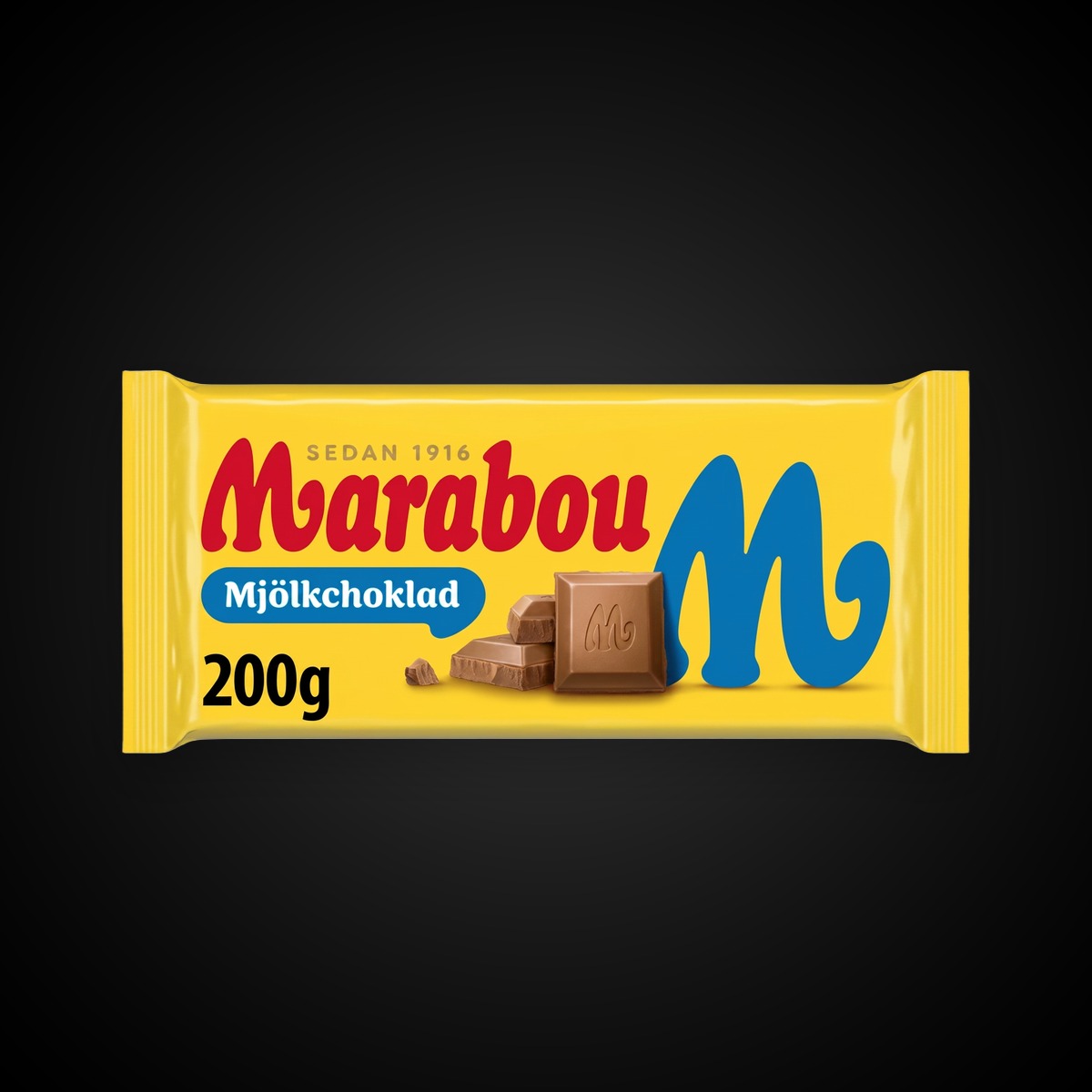 Marabou Mjölkchoklad 200g – godis hemkört i Kristianstad från Munchies KRSD