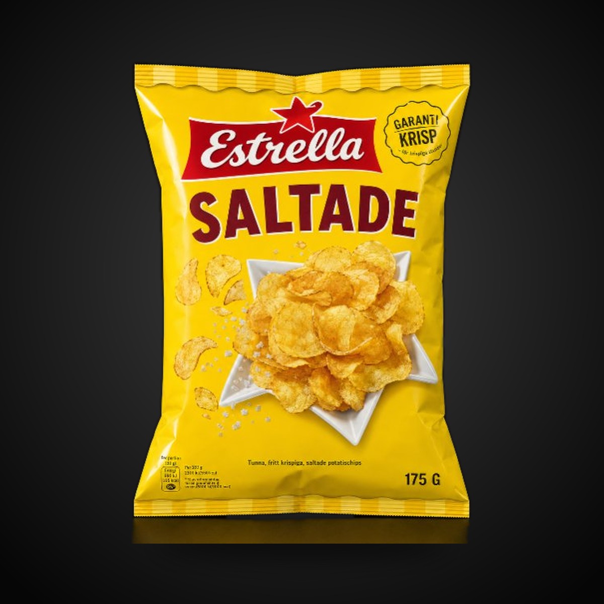 Estrella Saltade Chips 175g