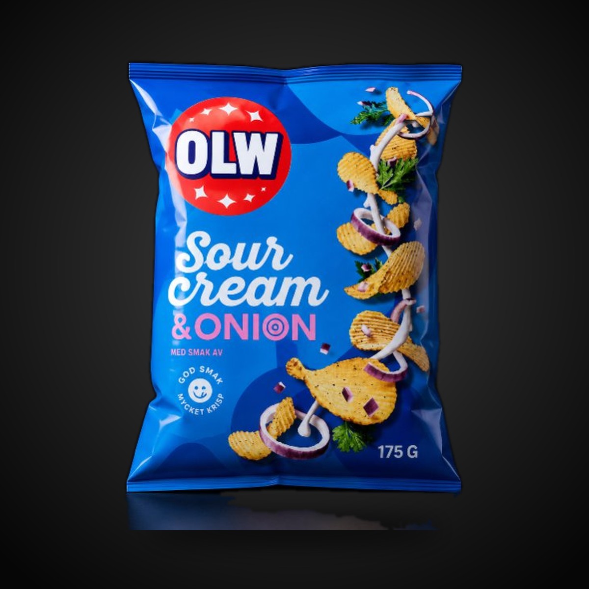 OLW Sourcream & Onion 175g