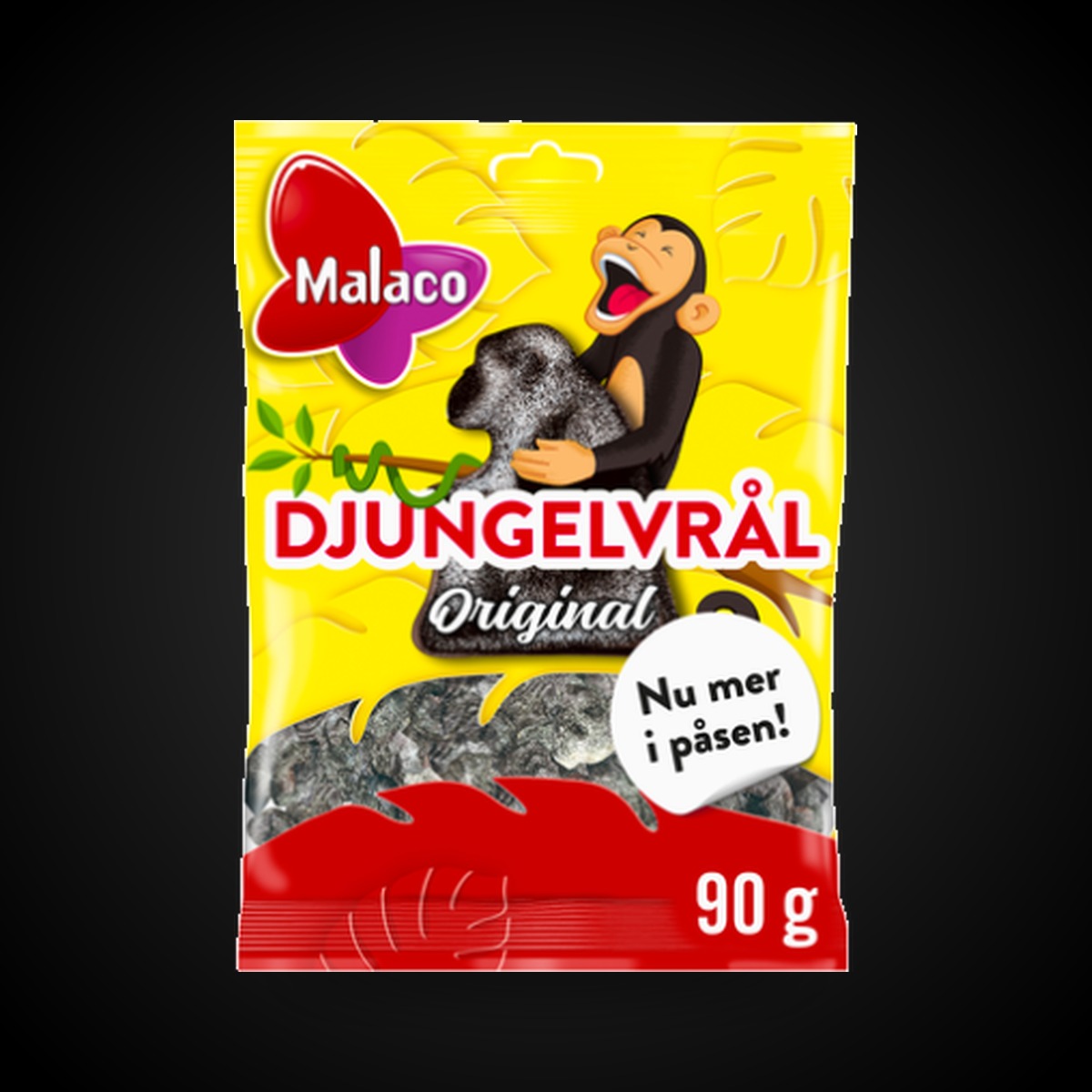 Malaco Djungelvrål 90g – godis hemkört i Kristianstad från Munchies KRSD